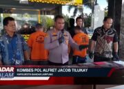 BANDAR LAMPUNG : Ungkap Kasus Pelaku Curanmor 3 Pelaku Bersenpi Spesialis Honda Beat Diringkus