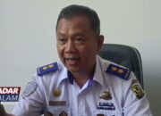 BANDAR LAMPUNG : Antisipasi Kecelakaan Lalu Lintas Dishub Pasang Warning Light Di Titik Rawan