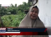 BANDAR LAMPUNG : Warga Bantaran Kali Minta Bangun Bronjong