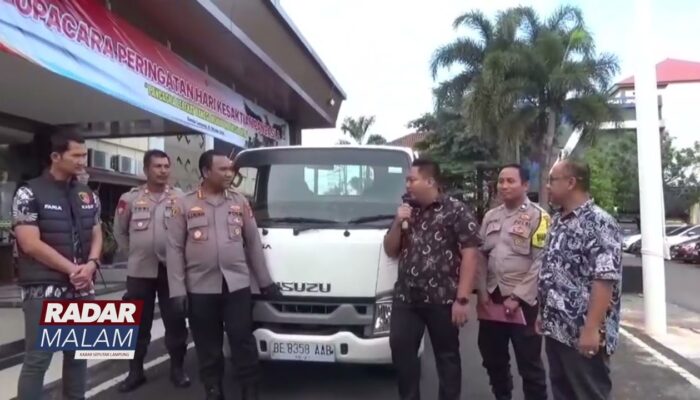 BANDARLAMPUNG : Pencurian Mobil Los Bak Mobil Ditinggalkan di Perkebunan Pubian Lamteng