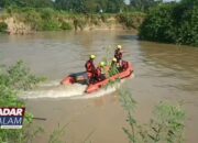 LAMPUNG TENGAH: Tenggelam Saat Sebrangi Sungai Pemancing Ditemukan Tewas Di Way Pengubuan