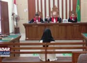 TULANG BAWANG : Korupsi Pengelolaan Pasar Pulung Kencana Staf Dinas Koperindag Divonis 13 Bulan