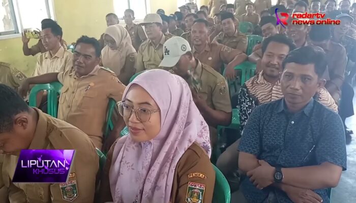 LAMPUNG TENGAH MEMBANGUN:   Plt  Bupati Lamteng I Komang Koheri Bina Perangkat Kampung