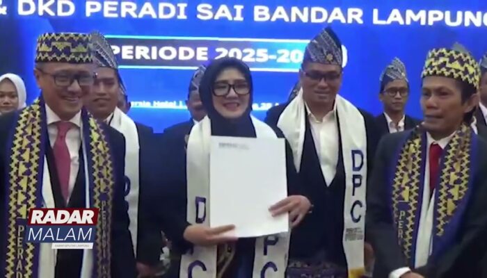 Mas Ariona Pimpin Peradi SAI Bandar Lampung