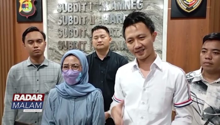 Istri Polisi Laporkan Suami Ke Polda Lampung