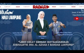 LEBIH DEKAT DENGAN EKSTRAKULIKULER JURNALISTIK SMA AL AZHAR 3 BANDAR LAMPUNG