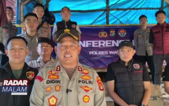 Lagi, Polres WK Amankan 6 Penambangan Emas Ilegal
