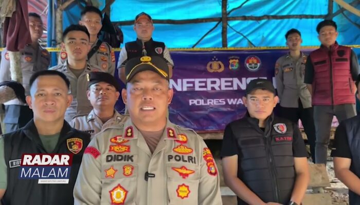 Lagi, Polres WK Amankan 6 Penambangan Emas Ilegal
