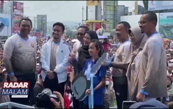 Puluhan Ribu Warga Ikuti Jalan Sehat HUT Ke 344